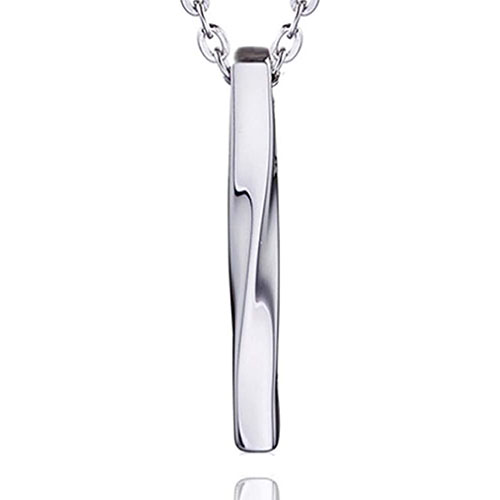 AXLUCE ネックレス メンズ アクセサリー ペンダント(シルバー)